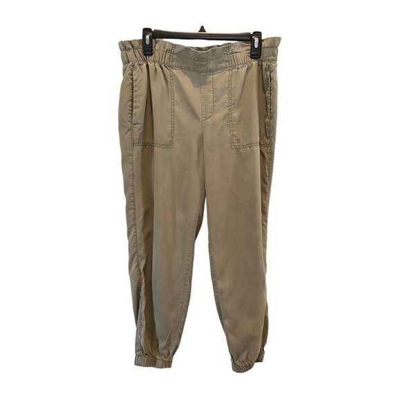 Loft high waist army green ankle pants - M - 🙂3/$15 - Picture 1 of 9